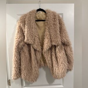 2x haptics faux fur jacket